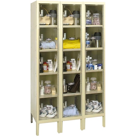 Global Industrial 36 in W, 18 D, 66 in H, Tan B2311333